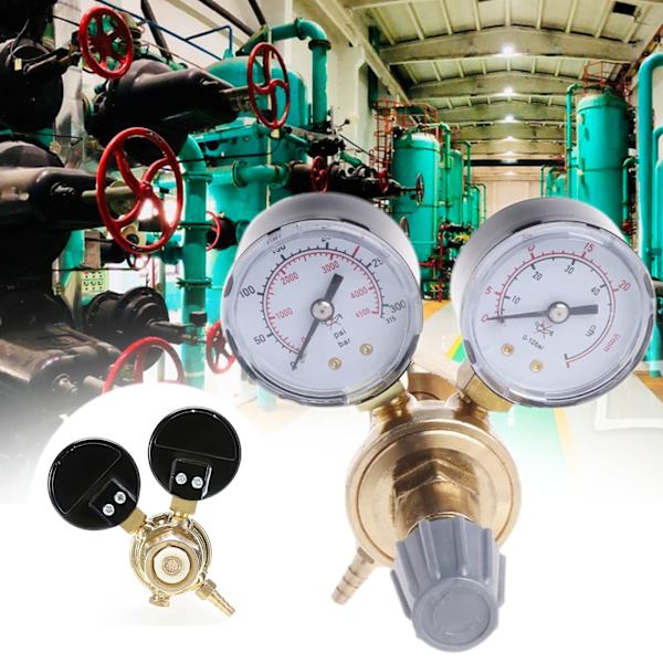 Trykkreduksjonsregulator for MIG MAG TIG sveiseapparat