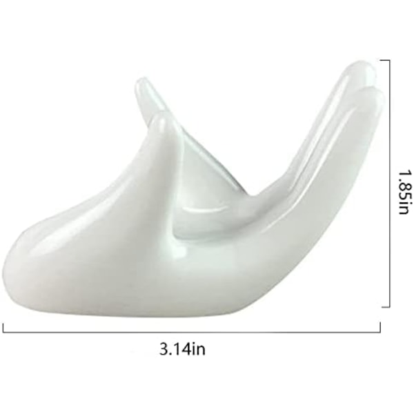 3D Månelampe Stativ Krystallkule Stativ 3.14x1.85in, 2stk (Keramikk)