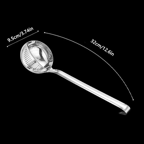2-i-1 Kreativt Rustfrit Stål Si-ske, Aftagelig