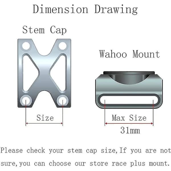 Wahoo Feste, Out Front Combo Sykkel Feste for Wahoo Elemnt, Wahoo Elemnt Bolt, Wahoo Elemnt Mini og Kamera (wahoo Feste)