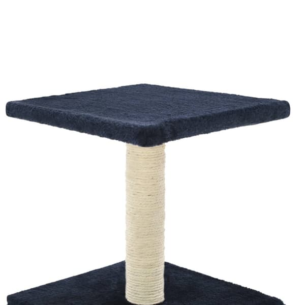 vidaXL Klorestativ med klorestolpe 55 cm mørkeblå Blue blue