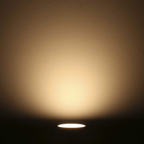 10 kpl GU10 LED-lamppua, 7 W, lämmin valkoinen 3000 K, 120° säde
