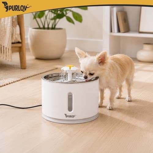 Fontæne til kat/hund - Automatisk vandskål - 2,4L 760