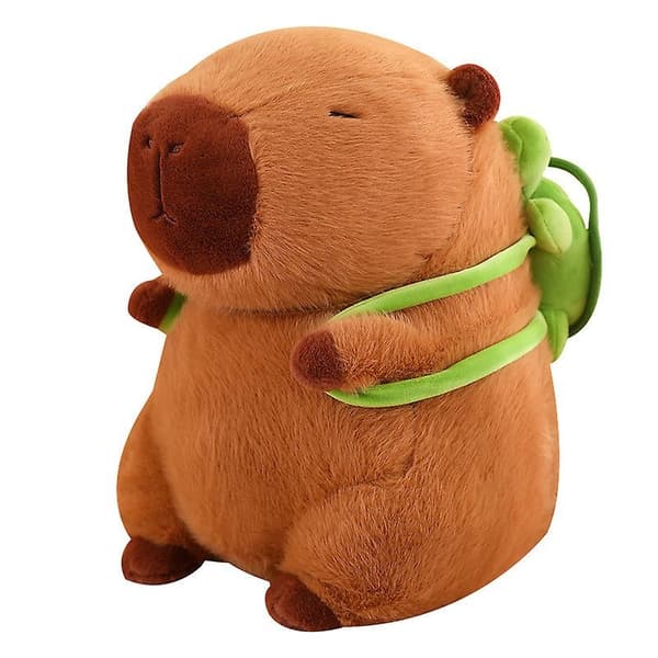 Capybara Plyslegetøj, Simuleret Capybara Anime Blødt Legetøj Internet Berømthed Sød M