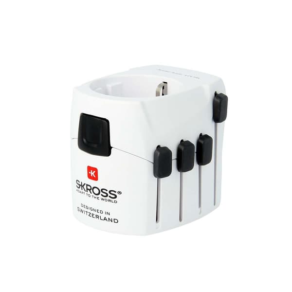 Reseadapter World PRO Jordad Black, White 141