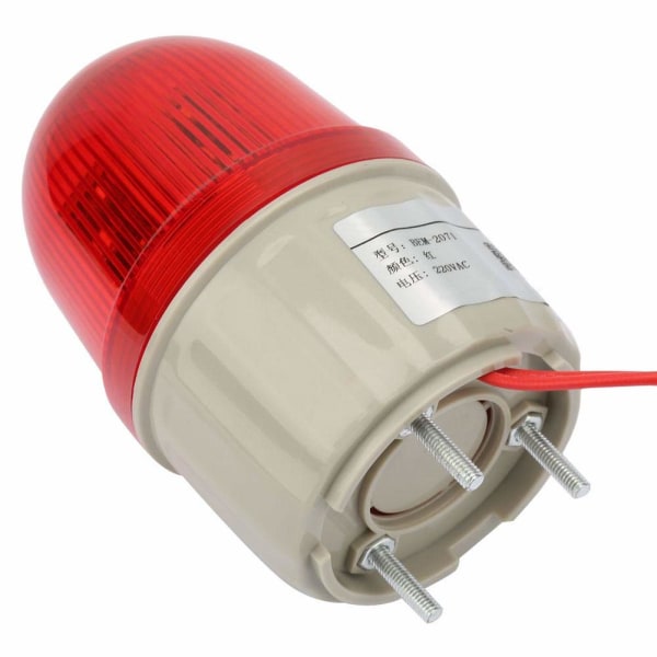 LED Strobe-signallys 220V AC/3W, fast bolt, diameter 75 mm