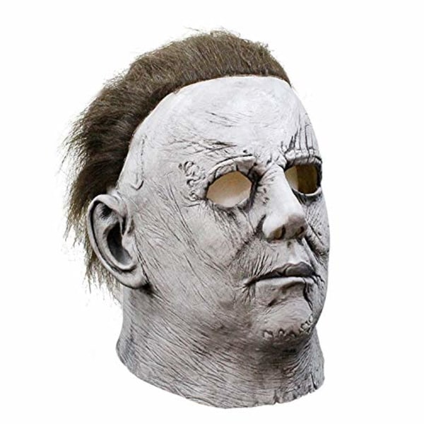 Halloween Michael Myers Maske Halloween Horror Cosplay Kostyme Latex Rekvisita