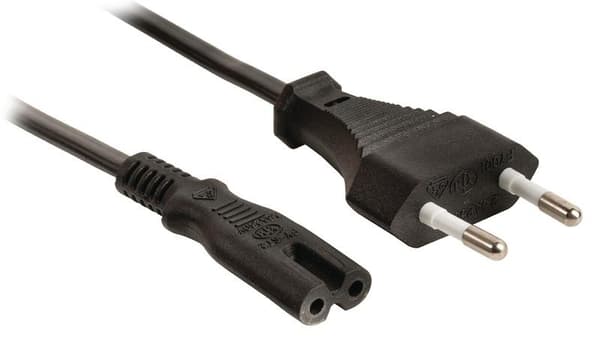 Strømkabel Kompatibel 2m Sony Playstation 3 & 4 PS3 & PS4