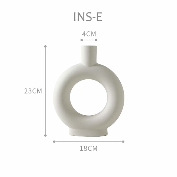 Keramisk Vas Nordisk Minimalism Stil Dekor