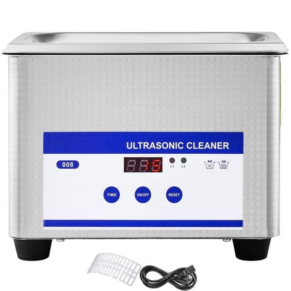 Ultralydsrenser-Duoku-0,8 L-Digital timer-Rustfrit stål-35 W