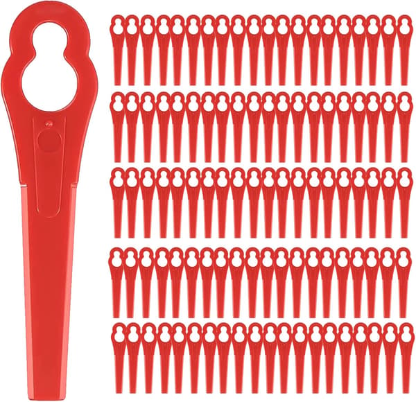 Blad Perforerad Plast Blad, Trädgårdsplast Klippblad (Röd)