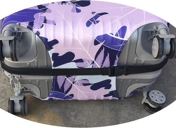 Resväskeskydd Bagageskydd Passar 18-32 tums resväskor Katt B Cat B M
