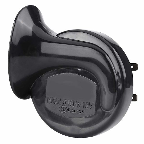 12V sneglehorn, vanntett 110dB 510HZ høyt formet