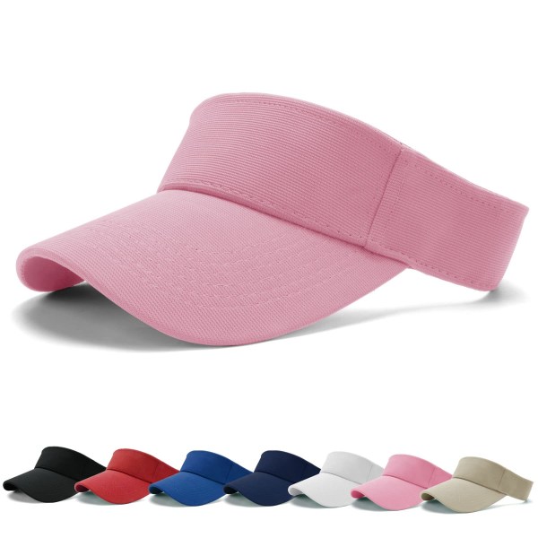 Aurinkolippalakki - Naisten poninhäntälippalakki, pesty ulkoilulippalakki, tavallinen isän lippalakki, säädettävä twill-golf-tennislippalakki miehille