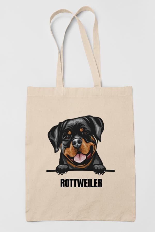 Rottweiler kangaskassi koiran ostoskassi Kangaskassi Luonto Nature one size