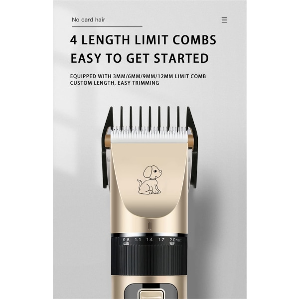 Hunde Grooming Clippers for Pets (Standard)