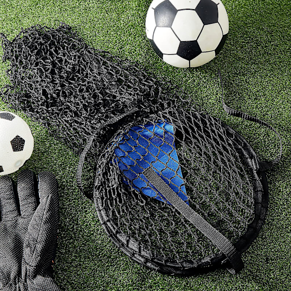 Fotballtreningsnett, sammenleggbart, enkelt å feste og fjerne, 1 stk