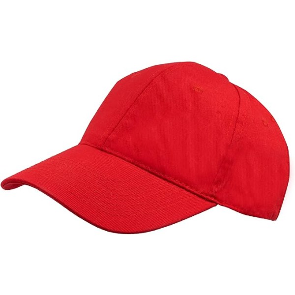 Unisex Voksen Bomullshatt i Vintage Stil med Justerbar Baseball-Knapp