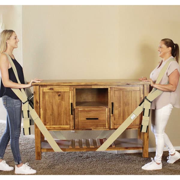 Tunge løftestropper, sett med 2 Beige Beige 842
