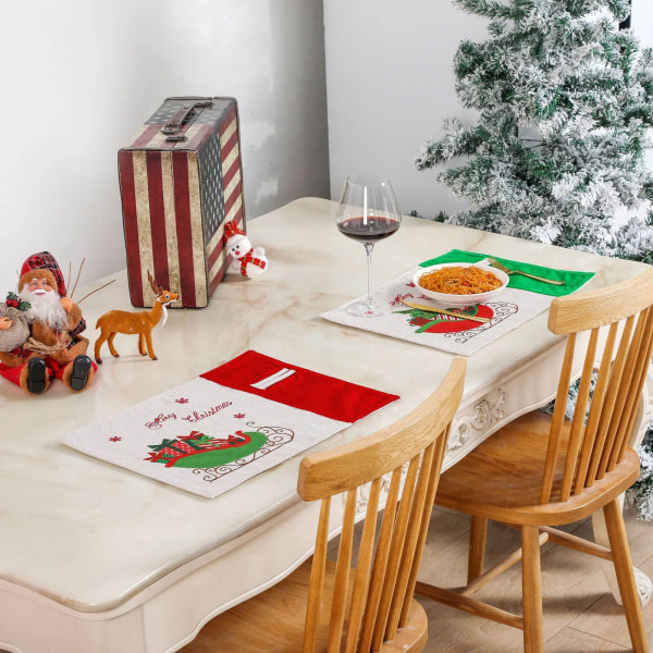 Julbordstablett i jute