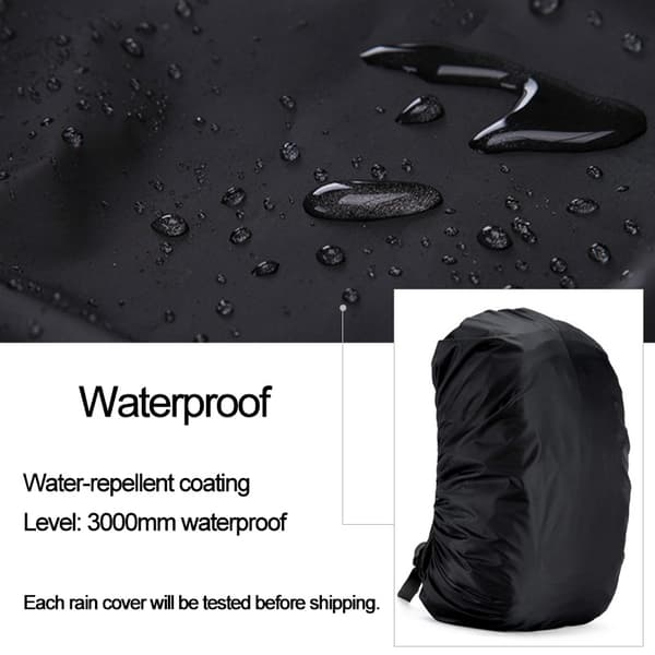 Regnslag til rygsæk Sort M/30-40 l Sort Black M/30-40 l