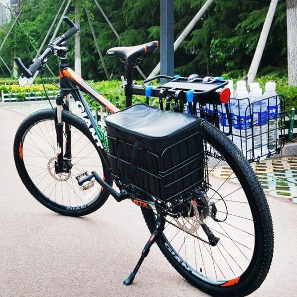 Cykelkurv, foldbar cykelkurv, forreste cykelkurv, foldbare cykelkurve lavet af stål, montering på det forreste styr