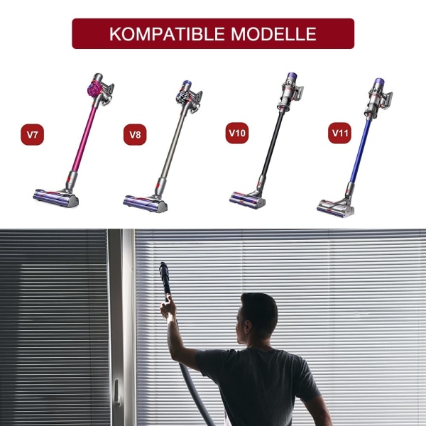 Flexibelt Spaltverktyg för Dyson V7 V8 V10 V11 Dammsugare