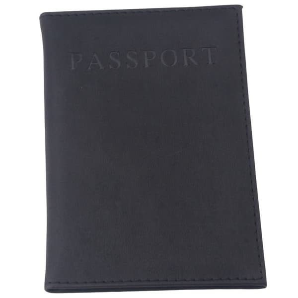 Pasfoderal - Beskyt dit pas - Sort ca: 10 x 14 cm black approx: 10 x 14cm