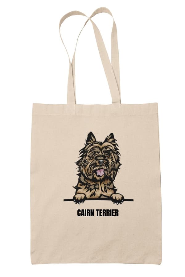 Cairnterrier-kangaskassi koiran ostoskassi Kangaskassi Luonto Nature one size