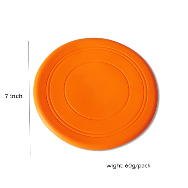 6 kpl lasten lentävä kiekko lelu ulkopeli kiekko lentäjä frisbee