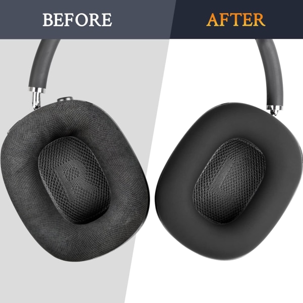 Cover för öronkuddar i silikon för AirPods Max hörlurar Kuddar, svettsäkra, lätttvättbara, robust hållbarhet