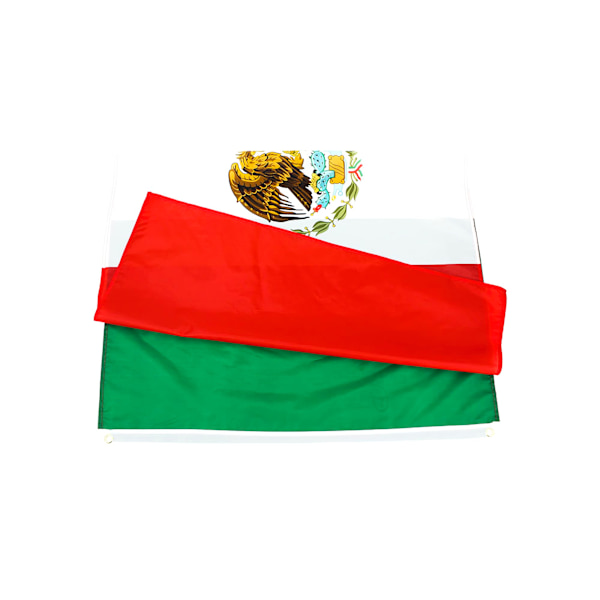 2 stk. Mexico flag 3x5 fod 2022 VM-dekorationer
