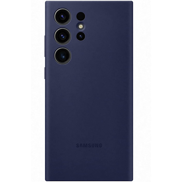 Passer til Samsung Galaxy s23ultra silikoneetui, behagelig følelse, anti-fald dark blue S23 Ultra