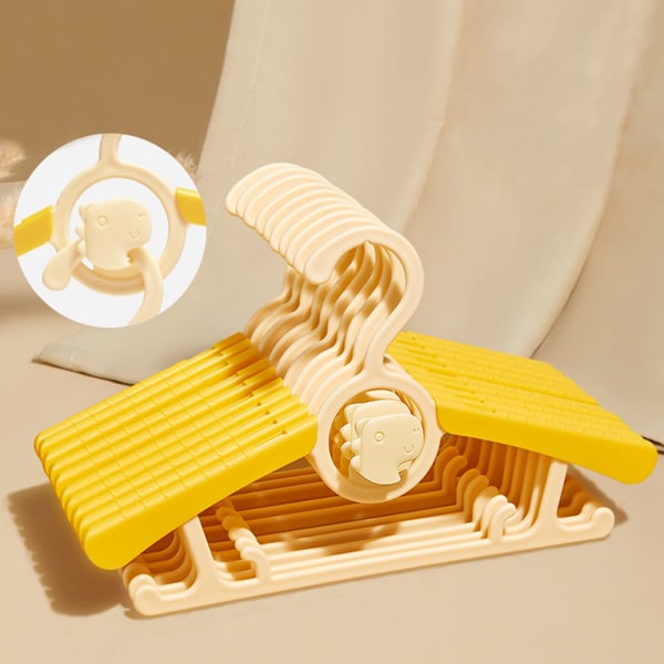 10 PCs Baby Clothes Hangers for Newborn