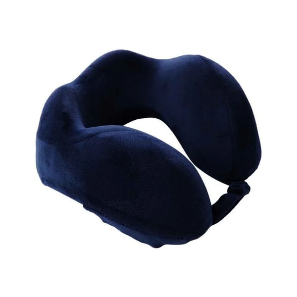 Travel Blue Rejsepude - Blå Navy blue Foam, Polyester, Spandex