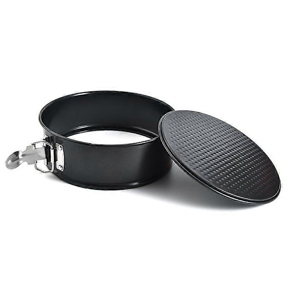 Springform-tragtform, Rund Kageform, Rustfrit Stål, Sort, 18,5 cm