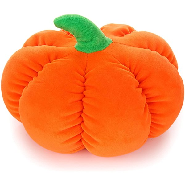 Fylt gresskar Fluffy gresskar plysjleketøy holdbart oransje 11,8\"