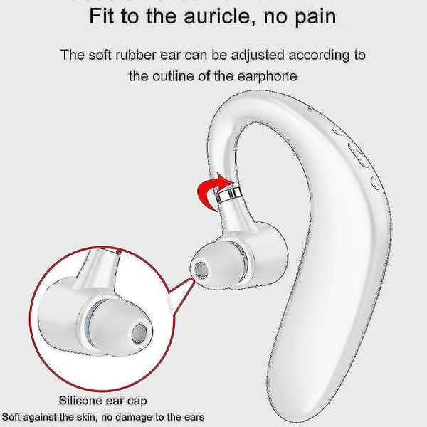 Bluetooth-headset, trådløs Bluetooth-øretelefon V5.0 35 timer taletid håndfri øretelefoner