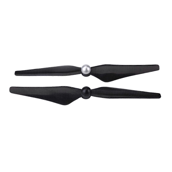 2 sæt 9450 kulfiberpropelblade tilbehør til DJI Phantom 2/3 (sort og sølv)