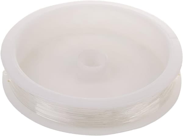 Transparent elastisk tråd för smyckestillverkning