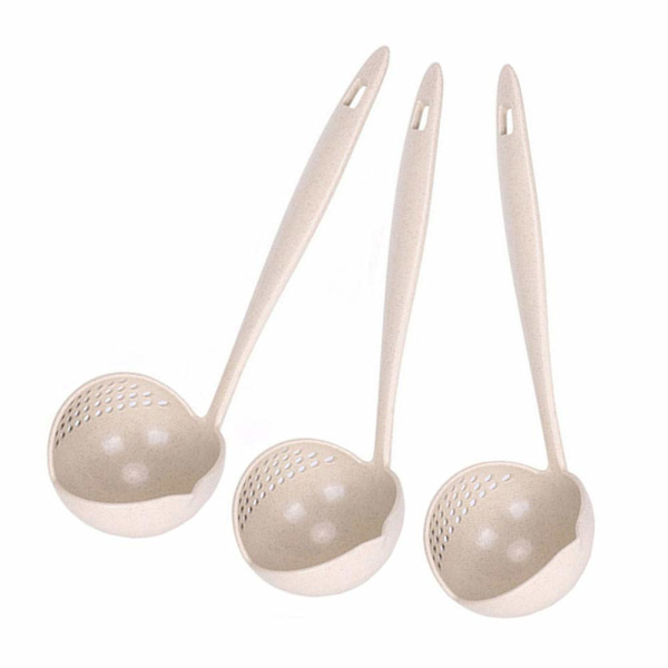 3 st köksdurkslag beige