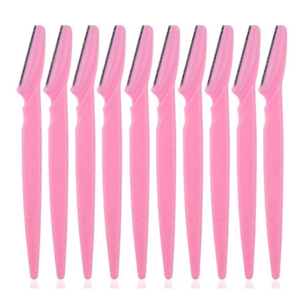 10 kpl Kulmakarvan Parta, Kulmakarvan Trimmeri pink