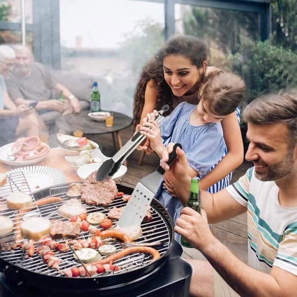 Grillspatel Redskabssæt 13 stk. Rustfrit stål Tilbehørssæt til professionel Teppanyaki-grillplade