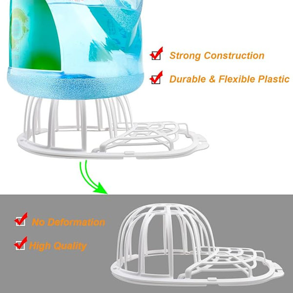 2-pak hattevasker til vaskemaskine, hattevaskerholder