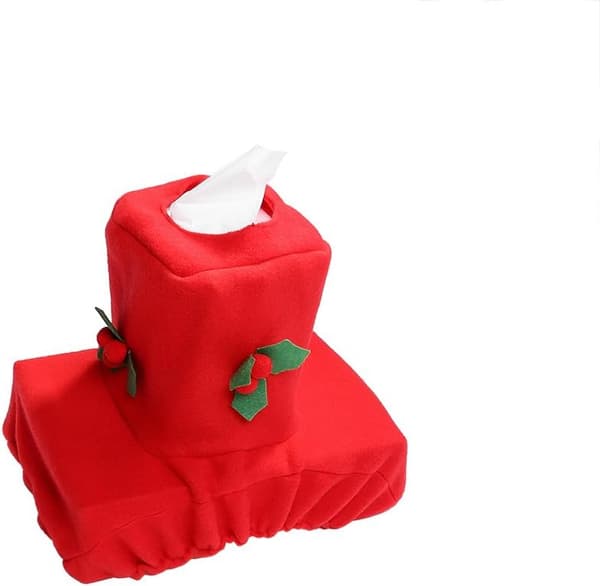 Toalettsete i julestil