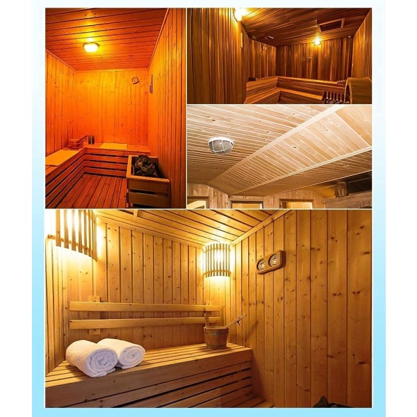 Eksplosjonssikker anti-høy temperatur for E27 Thread Sauna Room