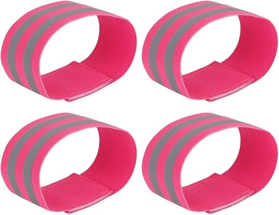 4 stk refleksbånd for arm synlighet sykkel refleksbånd