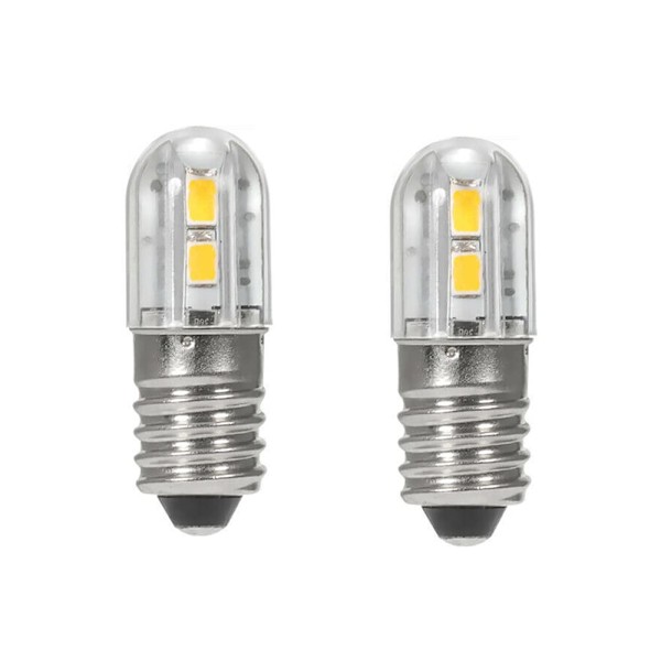 2 kpl 6V E10 LED-lamppua 2835-ruuvikannalla 4