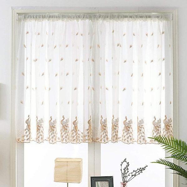 Kort Vindue Gardin Valance