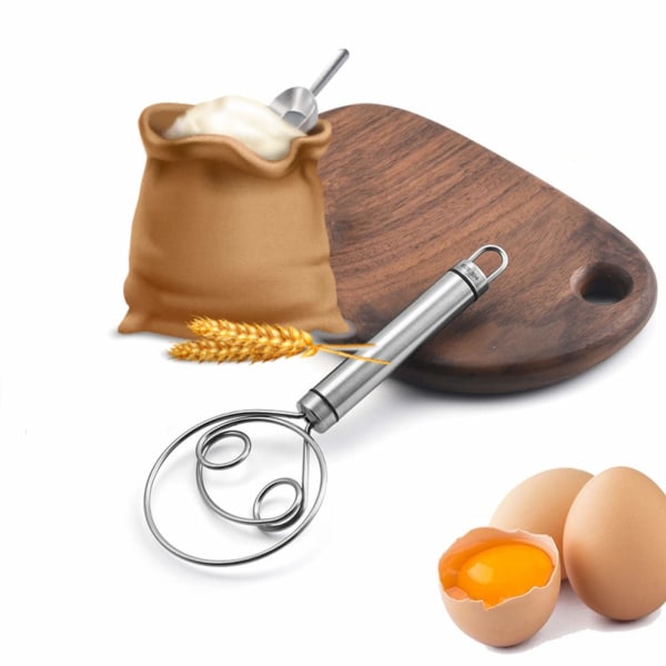 Dansk dejvisp 22 cm rustfrit stål, rustfrit stål piskeris